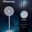 16" Hisense Standing Fan - Power Saving 65% - 1