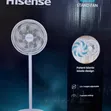 16" Hisense Standing Fan - Power Saving 65% - 2
