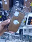 Brown Faux Leather Case for iPhone 12 Mini - 2