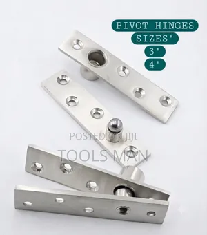 Heavy Duty Stainless Steel Pivot Hinges (3" & 4")