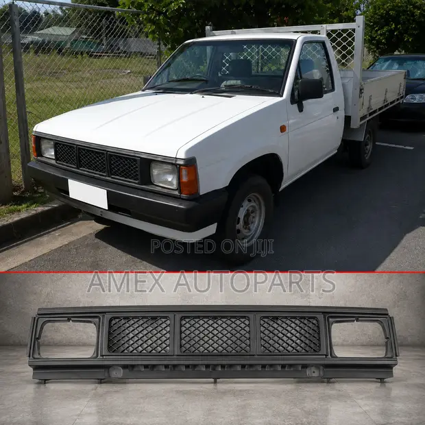 Nissan D21 Sahara Z16 Front Grille (1986-1993) - Grey - 1