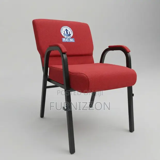 Church Chair with Armrests - 1