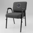 Church Chair with Armrests - 3