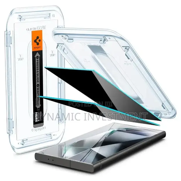 Spigen Samsung Galaxy S24 Ultra Glass Privacy Screen Protector (2 Pcs) - 1