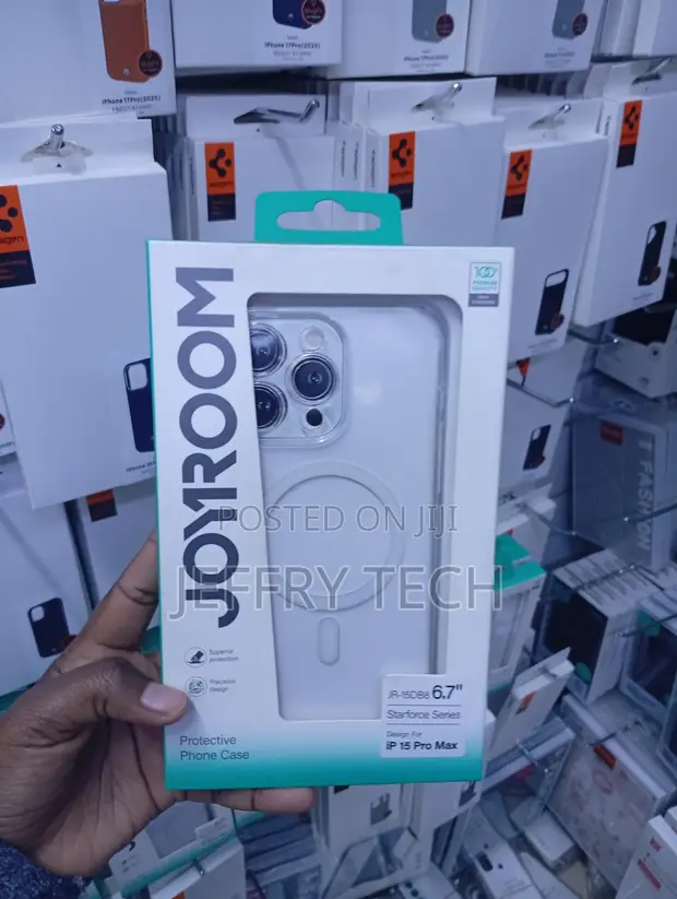 Joyroom MagSafe Clear Case for iPhone 15 Pro Max - 1