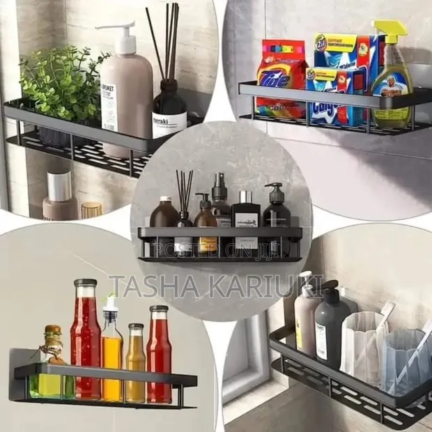 4pcs Set Shower Caddy Shelf - 1