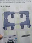 Heavy Duty Anti Vibration Fridge/Washing Machine Base - 1