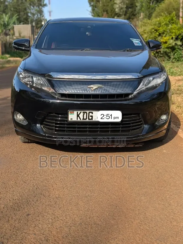 Toyota Harrier 2015 Black - 1