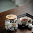 Ribbed Glass Storage Jar 600ml - 3