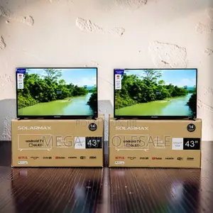 Solarmax 43 Inch Smart Android QLED TV - Closeout Sale