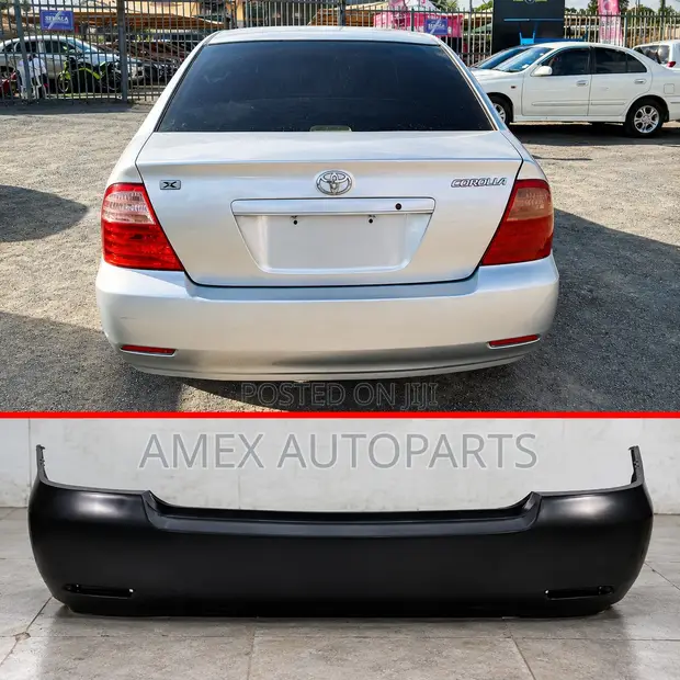 Toyota Corolla Nze Rear Bumper (2005 Onwards) - 1