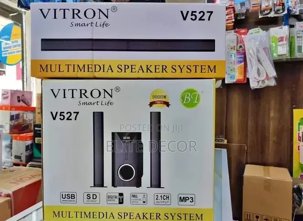 Vitron V527 2.1CH Multimedia Speaker System - 9000W PMPO, Bluetooth - 1