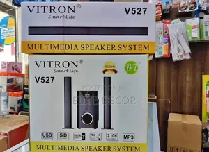 Vitron V527 2.1CH Multimedia Speaker System - 9000W PMPO, Bluetooth