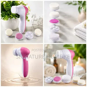 5 in 1 Electric Face Cleansing Brush Massager