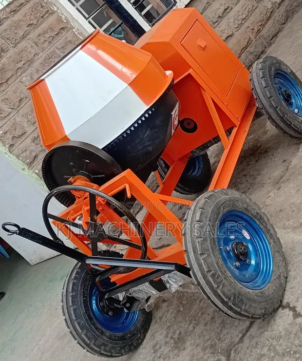 500L Concrete Mixer - Heavy-Duty - 1