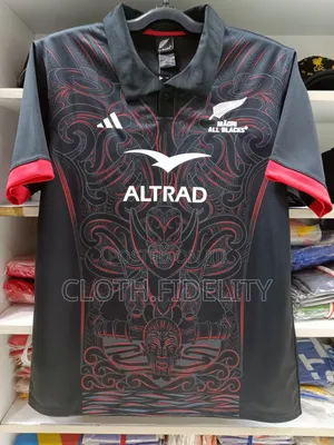 Maori All Blacks Home Rugby Jersey