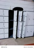Boss Office Products 15-Door White Storage Cabinets - 2