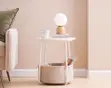 High Quality Nightstand with Washable Storage Compartment - 2