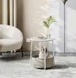 High Quality Nightstand with Washable Storage Compartment - 3