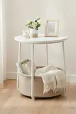 High Quality Nightstand with Washable Storage Compartment - 5
