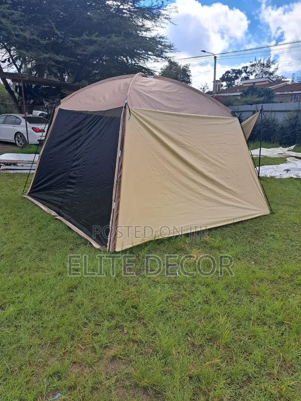 Heavy-Duty Outdoor Camping Event Tent (3.3m x 3.3m x 2.4m) - 1