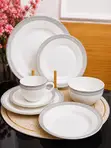 36 Pcs High Quality Ceramic Dinner Set - 3