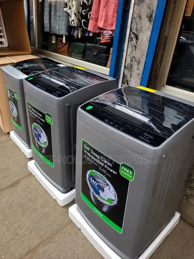 Syinix 12kg Fully Automatic Top Load Washing Machine - 25 Months Warranty - 1