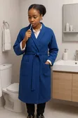 Cotton Bathrobe - Size XL - 5