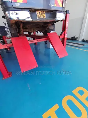 Heavy Duty 4-Post Car Lift Machine for Wheel Alignment (4 Ton)