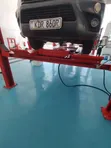 Heavy Duty 4-Post Car Lift Machine (4 Ton) with Slip Plates & Turntables - 1