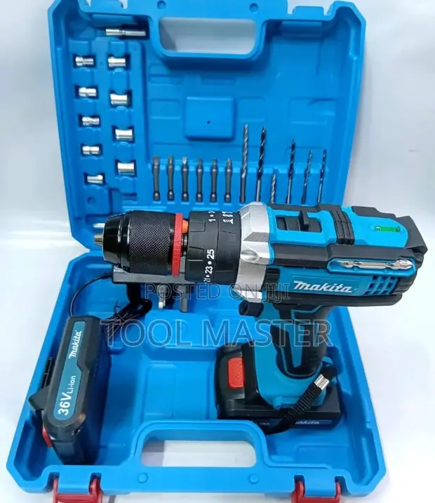 Makita 36V Cordless Drill Set - Heavy Duty - 1