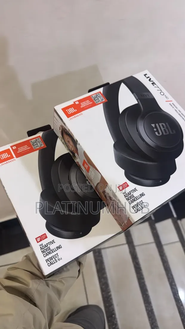 JBL Live 770NC Adaptive Noise Cancelling Headphones - 1