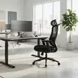 Ergonomic High Back Mesh Office Chair - 5