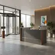 1.8m Reception Desk - Front Office Welcoming Desk - 1