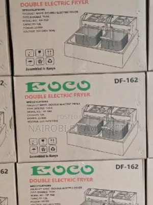 Ecco Double Deep Fryer