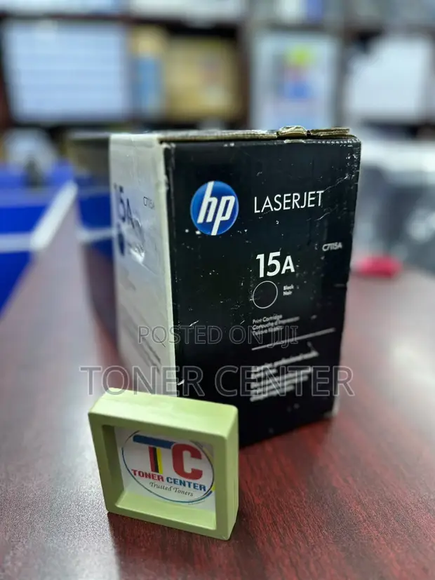 HP 15A Black Toner Cartridge for HP LaserJet Printers - 1