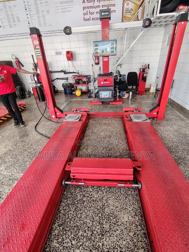 Sunshine Italy 4-Post Carlift Machine (3-Phase, 4 Ton) - 1