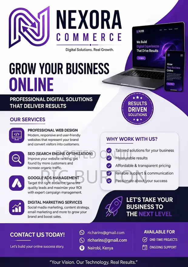 Professional Website Design & Digital Marketing Services - 1