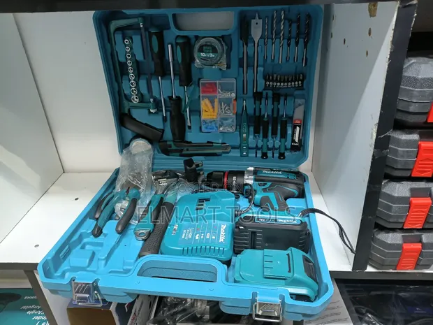Makita Electric Drill Set - 1