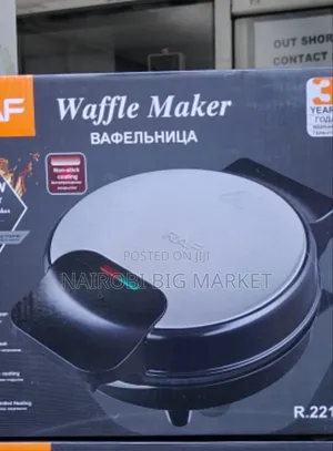 RAF Waffle Maker - Brand New