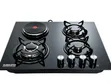 Globalstar GS-4G29 3+1 Gas Stove with Gas Hood - 2