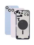 Generic iPhone 14 Back Glass Cover with Magnet and Lens - 1