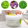 Manual Salad Spinner & Vegetable Dryer (3L) - 2