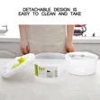 Manual Salad Spinner & Vegetable Dryer (3L) - 4