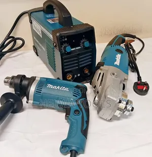 Makita Welding Set with Grinder and Drill