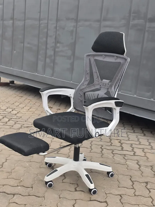 Imported Headrest Office Chair - Brand New - 1