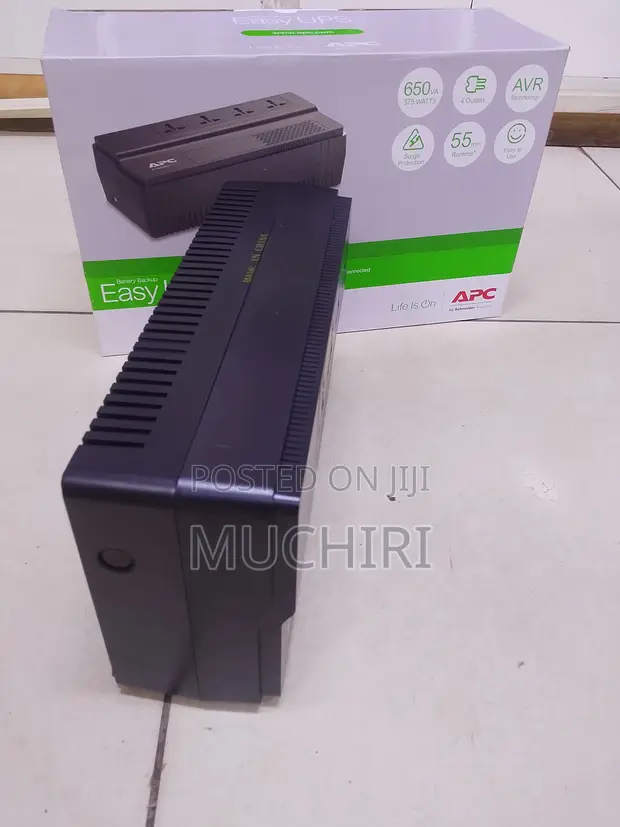 APC 650VA UPS Backup Power Supply - 1