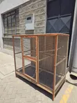 Wooden Bird Cage - Large Custom Build - 1