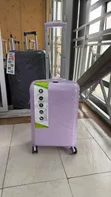 Lilac Rubber Suitcase - Small Size, Unbreakable - 2