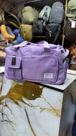 Gym/Travel Backpack Bag - Light Purple - 1